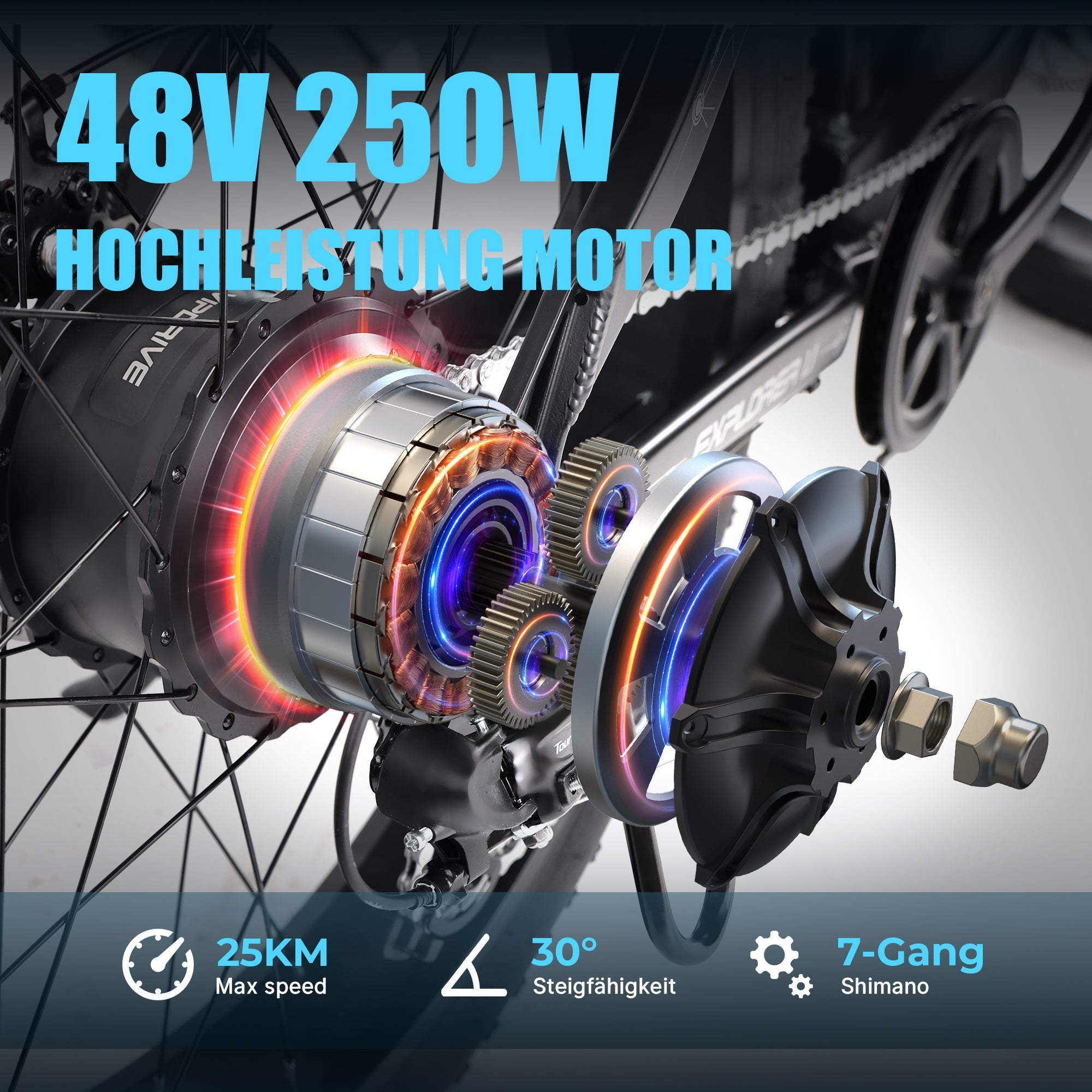 VIPDRIVE EXPLORER 1.1 Electric Bike