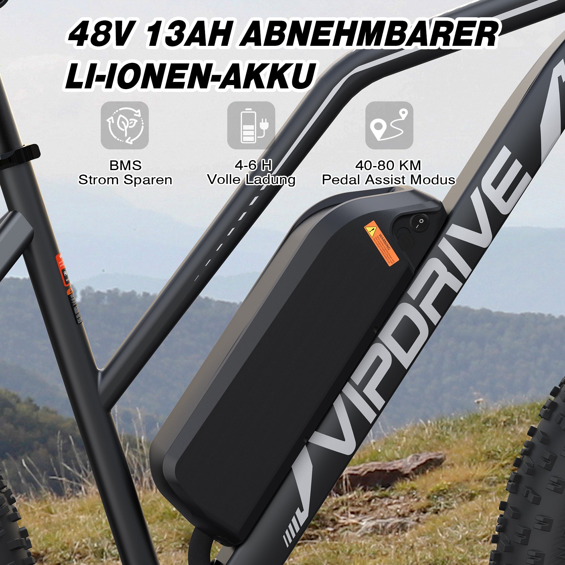 VIPDRIVE CLIMBER 1.2 Electric Bike