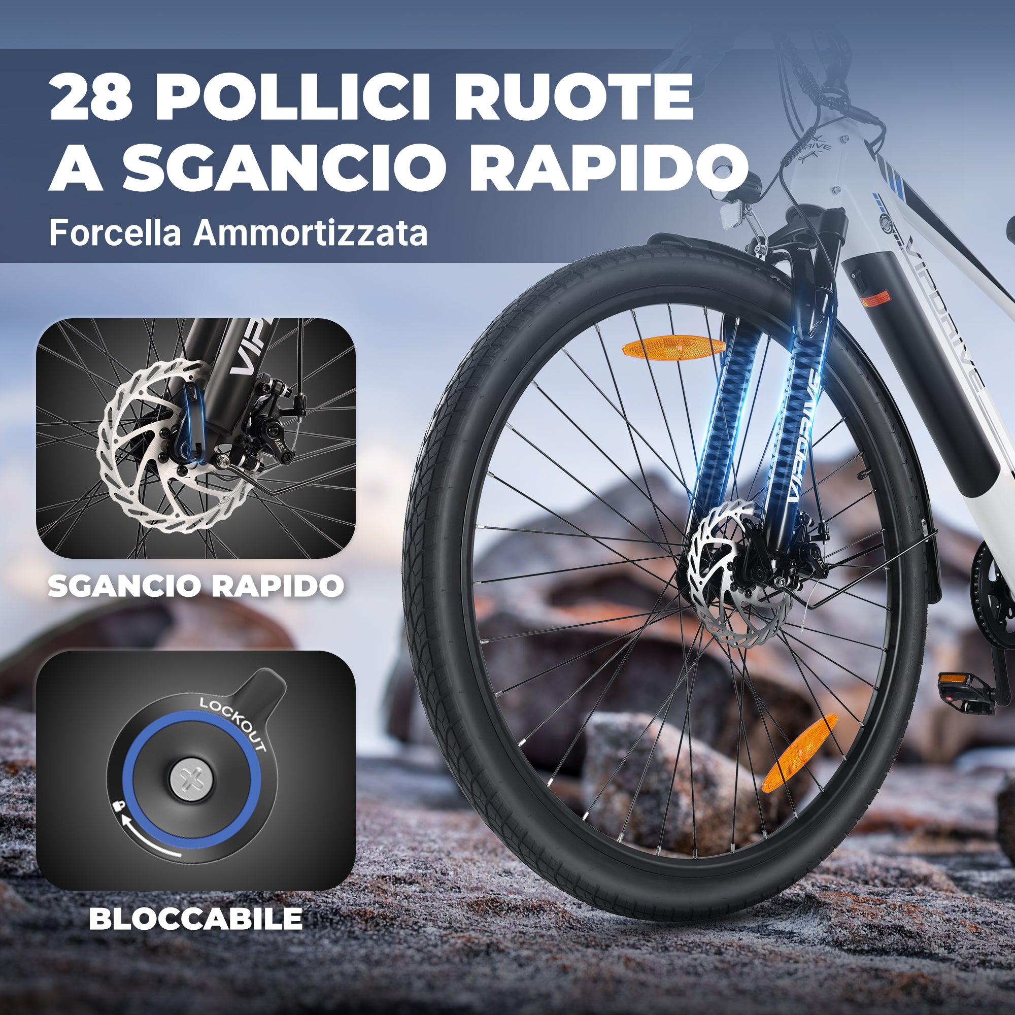 VIPDRIVE NAVIGATOR 1.1 Electric Bike
