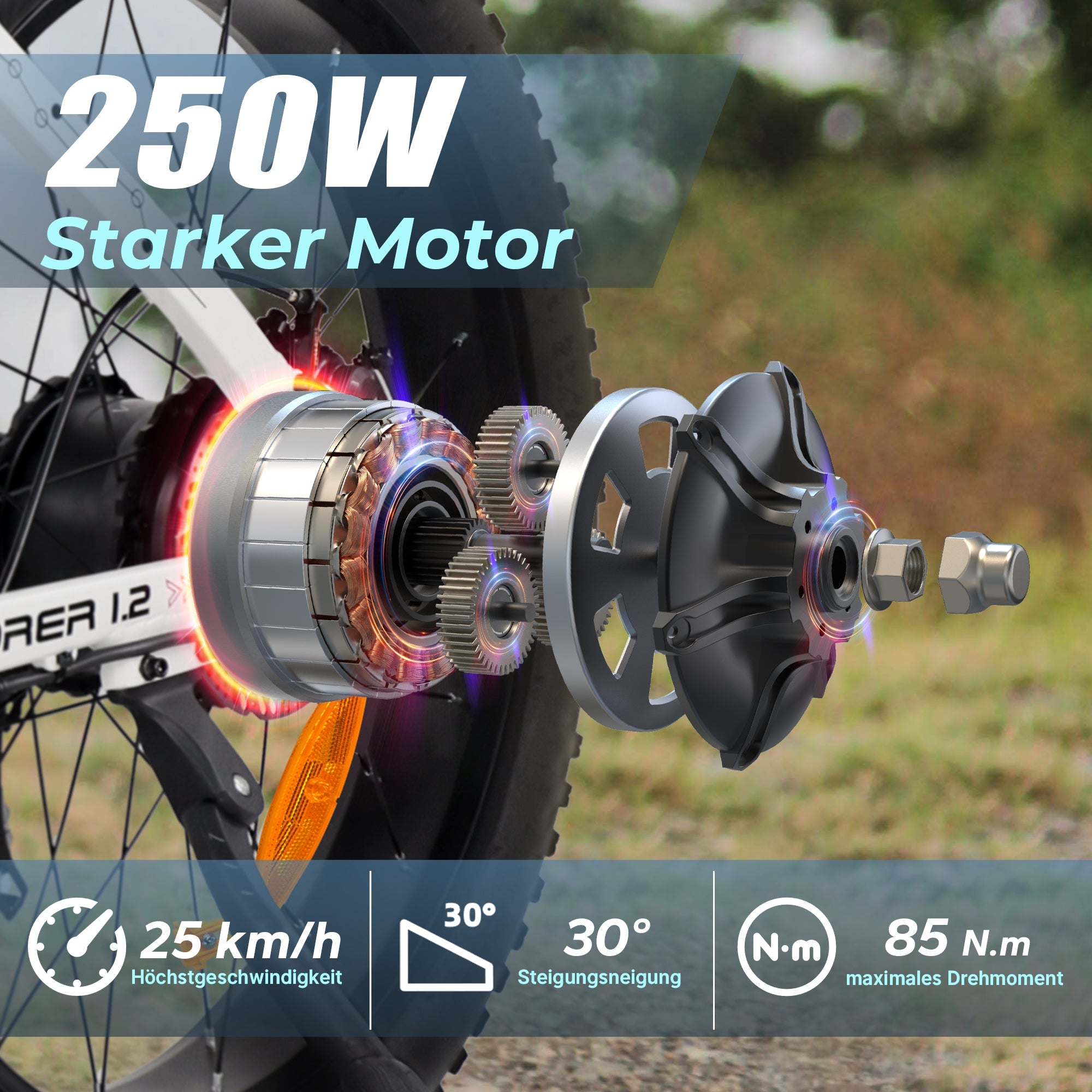 VIPDRIVE EXPLORER 1.2 Electric Bike