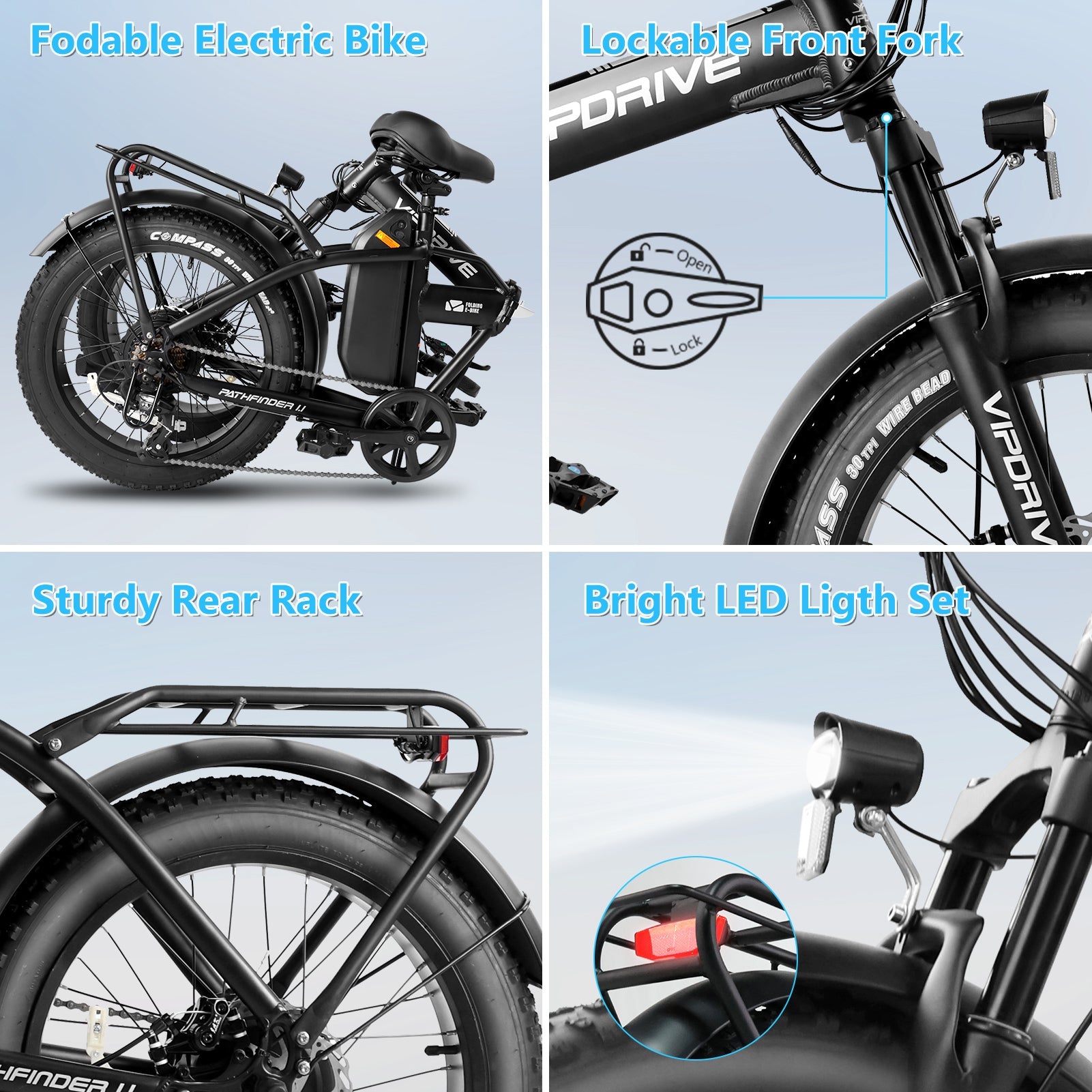 VIPDRIVE PATHFINDER 1.1 Electric Bike