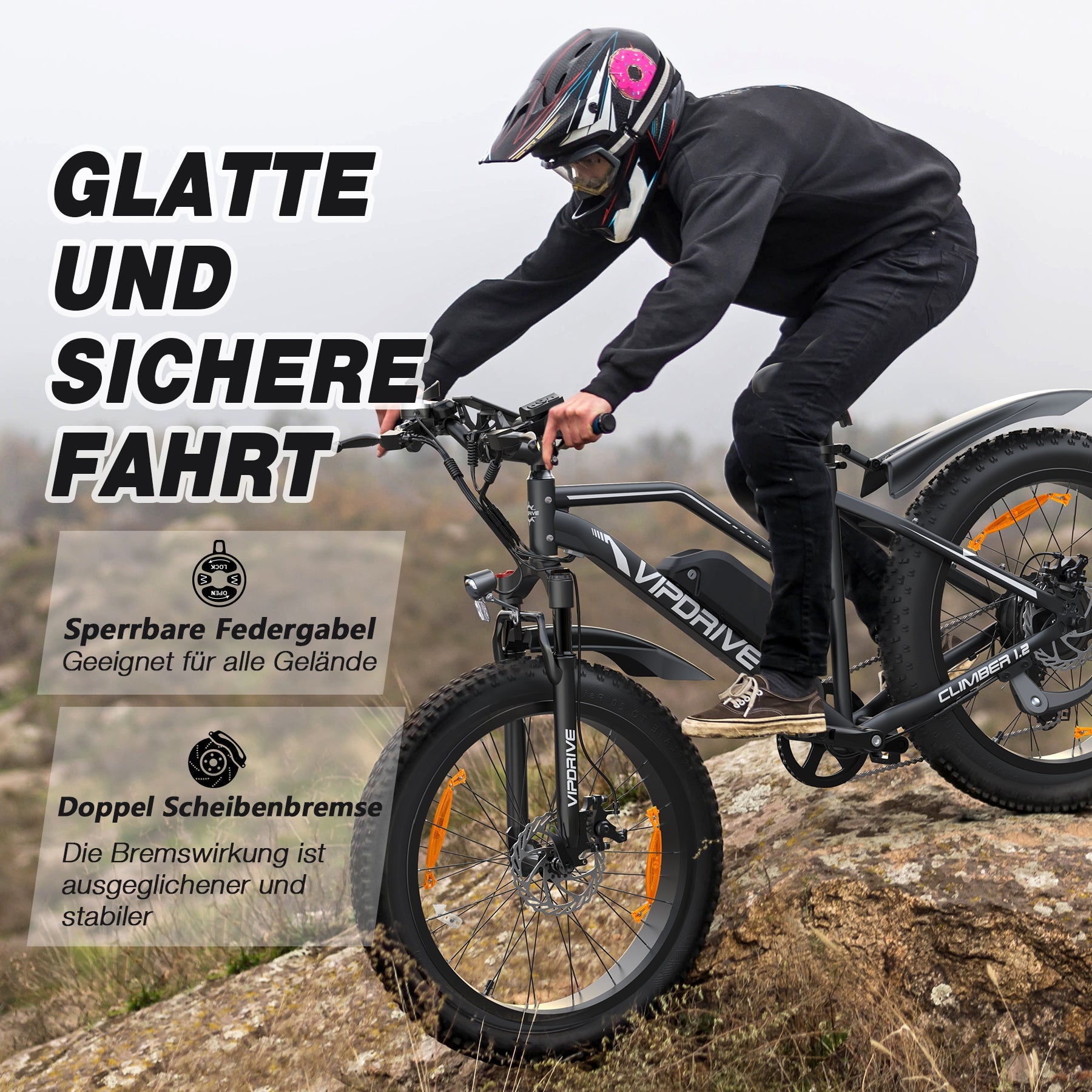 VIPDRIVE CLIMBER 1.2 Electric Bike